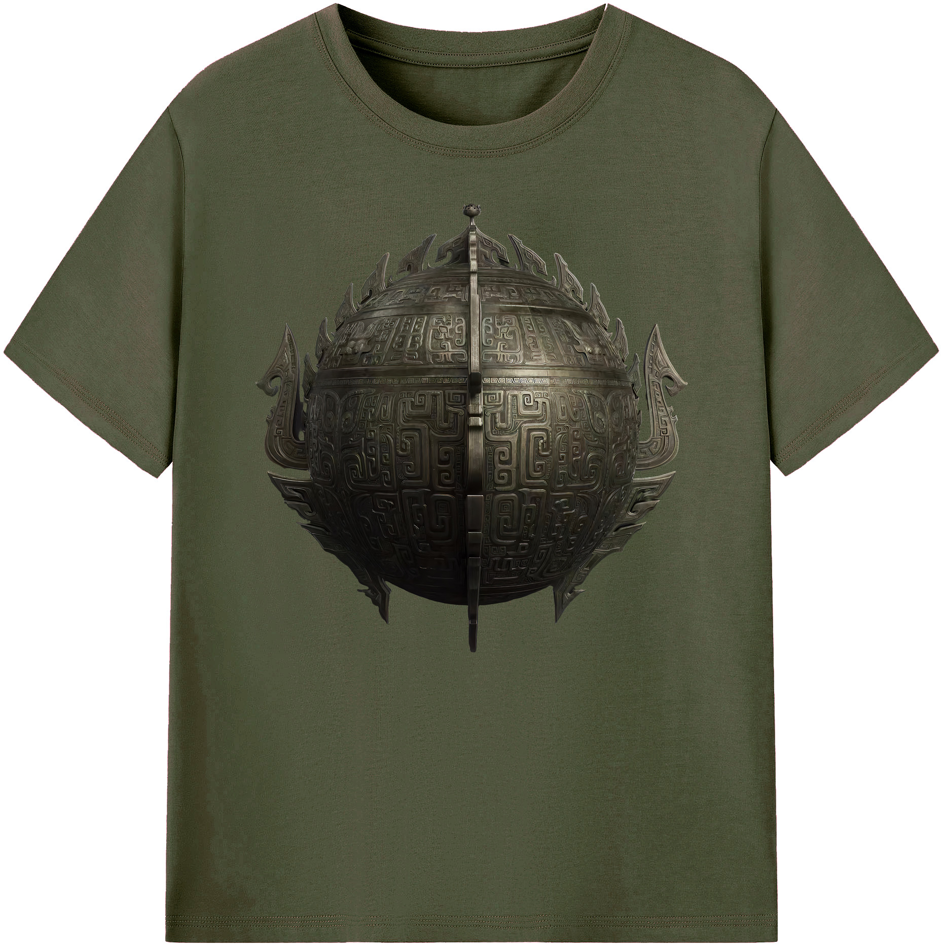 （画像用） Ne Zha 2 ナタ 魔童の大暴れ 綿100％ メンズ半袖Tシャツ｜肌触りやわらか＆通気性